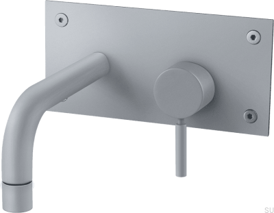 BOX006 Brass washbasin faucet Gray Ascot