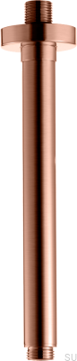 Ceiling shower arm FL271-200 Brushed Copper, Unpainted