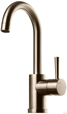 Kitchen faucet EVO078 Brushed Nickel Brass
