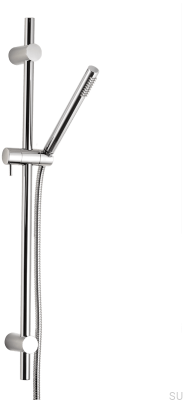 Jet shower bar with adjustable wall holder ZSAL109 Chrome-plated brass