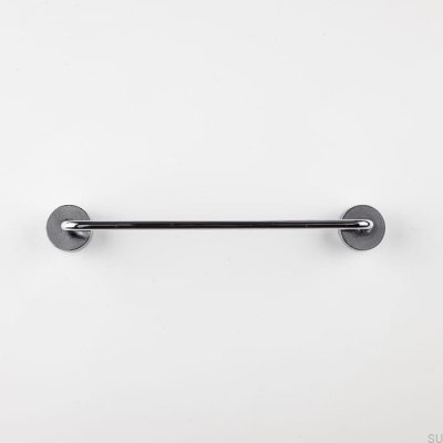 Luciola 128 oblong furniture handle, chrome-plated brass