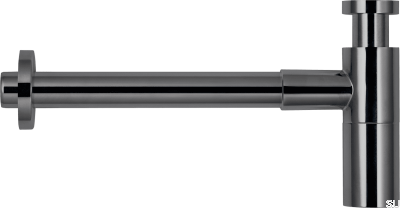 Washbasin siphon XACC167 Brass Black Chrome