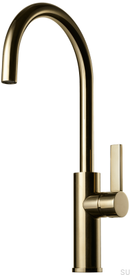 ARM180 kitchen faucet, polished brass, unpainted