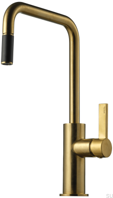 Kitchen faucet with pull-out spout ARM985 Honey Gold Brushed Brass
