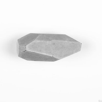 Furniture knob Rocky 68 Gray Architectural concrete