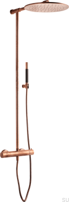TVM300 Shower Set Brushed Copper Unpainted 