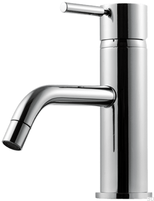 EVM071 washbasin tap, chrome-plated brass