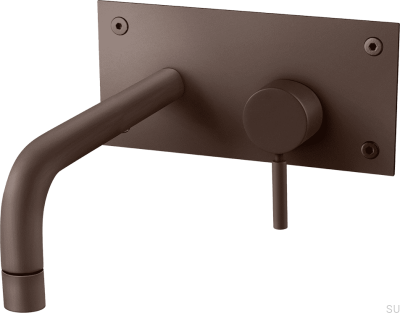 Washbasin tap 230 BOX008 Brass Brown