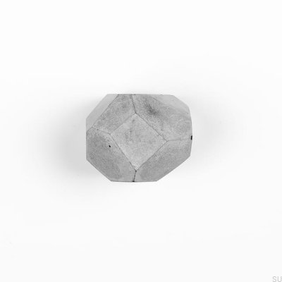 Rocky 35 furniture knob Gray architectural concrete