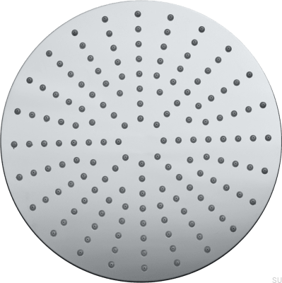 Round rain shower head 250 ZSOF250 Chrome-plated brass