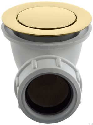  Pop-up bathtub plug 22200 Honey Gold Brass