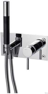 Shower faucet with showerhead and hose BOX011-364 Chrome-plated brass