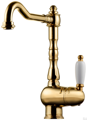 FME181 kitchen faucet, polished brass, unpainted