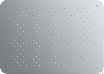 Rectangular rain shower head 450 x 320 ZSOF093 Chrome-plated brass