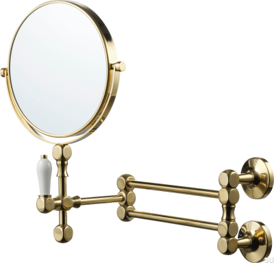 Bathroom mirror TA816 Classic Brass Polished Unlacquered