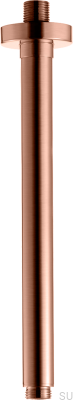 Shower arm FL271-300 Brushed Copper, Unpainted
