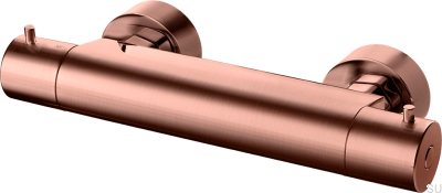 Thermostatic shower faucet EVM168-150 Brushed Copper Unpainted