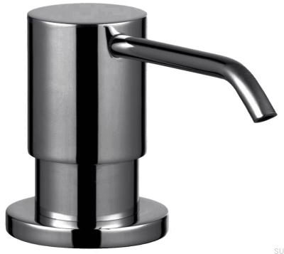 BI228 Soap Dispenser Brass Black Chrome