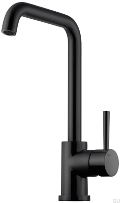 EVO980 kitchen faucet, matte black brass