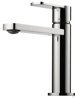 LIN071 washbasin tap, chrome-plated brass
