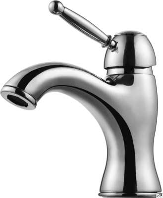 GI071 washbasin tap, chrome-plated brass