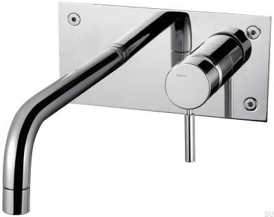 Washbasin tap 230 BOX008 Chrome-plated brass