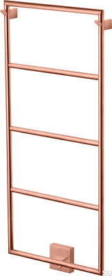 Bathroom radiator TW800-400 Steel Copper PVD