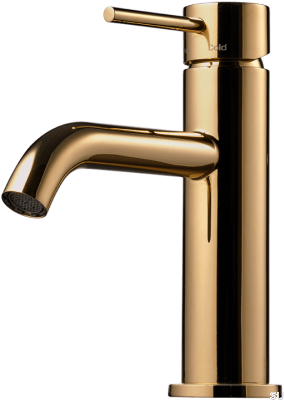 EVM072 washbasin tap, polished brass, unpainted