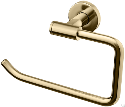 Toilet paper holder TA235 Polished Brass, Unpainted
