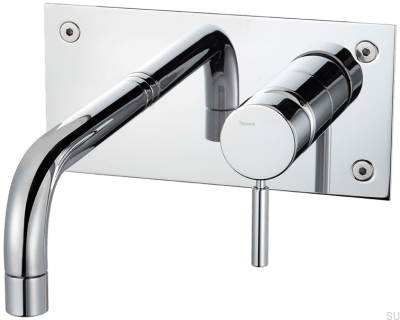 Washbasin tap 170 BOX006 Chrome-plated brass