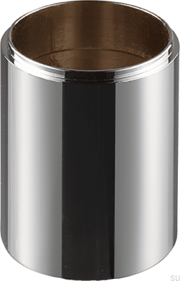 Extension for the XPRO300 washbasin faucet, chrome-plated brass