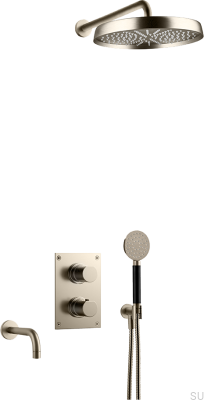 ARM7368 ED2 Shower Set Brushed Nickel Brass