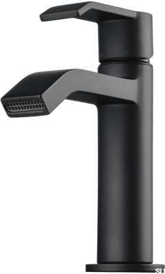 VIC071 Matte Black Brass washbasin faucet