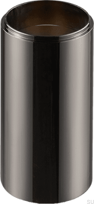 Extension for XPRO600 washbasin faucet, Brass, Black Chrome