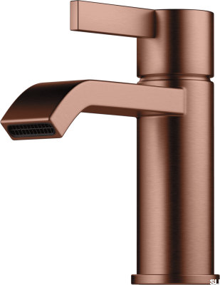 ARM071M washbasin faucet, brushed copper, unpainted