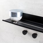 Półka Base 300 Czarny matowy zdjęcie na meblu bok