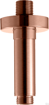 Ceiling shower arm FL271-085 Brushed Copper, Unpainted
