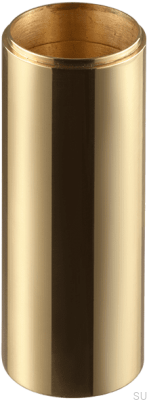 Extension for XPRO400 washbasin faucet, polished brass, unpainted