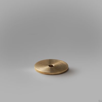 Pillow L Brass, Brushed Unpainted