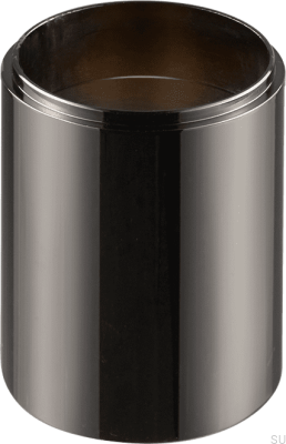 Extension for XPRO300 washbasin faucet, Brass, Black Chrome