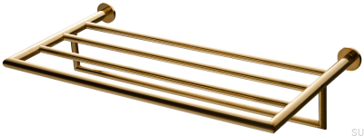 Towel rail TA814 Polished brass Unvarnished