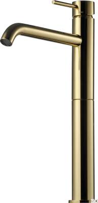 EVM082 basin tap, Honey Gold Brass