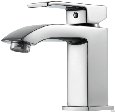 LES071 washbasin tap, chrome-plated brass