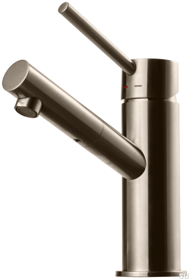 BI071 washbasin faucet, brushed nickel brass