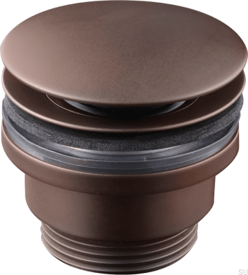 Universal washbasin plug 68400 Brass Brown