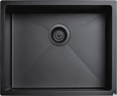 Diskho 5040 Steel Matte Black PVD kitchen sink