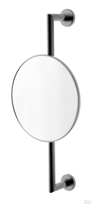 TA816 bathroom mirror, brass, black, brushed chrome