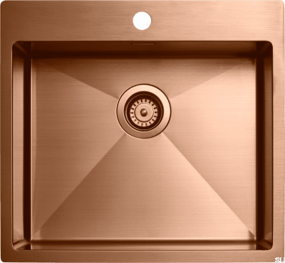Diskho 5540 Steel Copper PVD kitchen sink