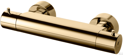 EVM168-150 thermostatic shower faucet, polished brass, unpainted