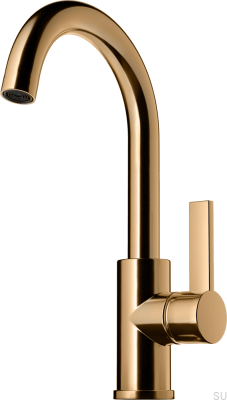 ARM078 washbasin tap, polished brass, unpainted